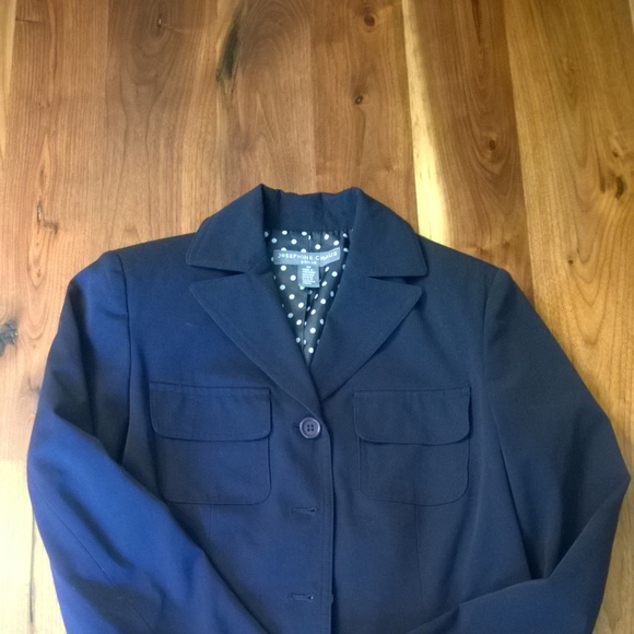 Josephine Chaus Jackets & Blazers - JoSEPHINE CHAUS blue blazer